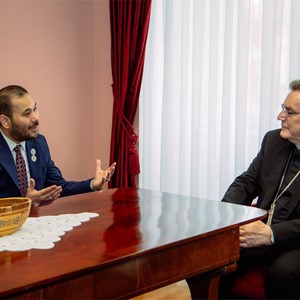 Kardinal Bozanić primio direktora Regionalnog ureda Lige muslimanskog svijeta